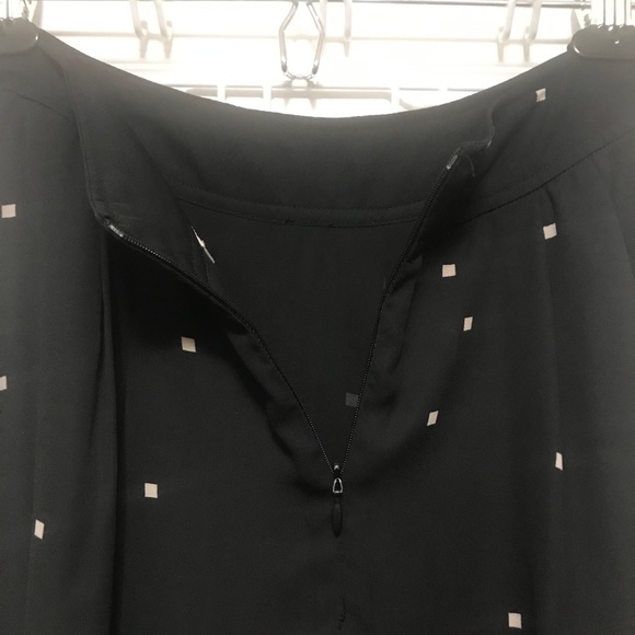 Daniel Rainn Black /Beige Midi Skirt - Picture 4 of 6